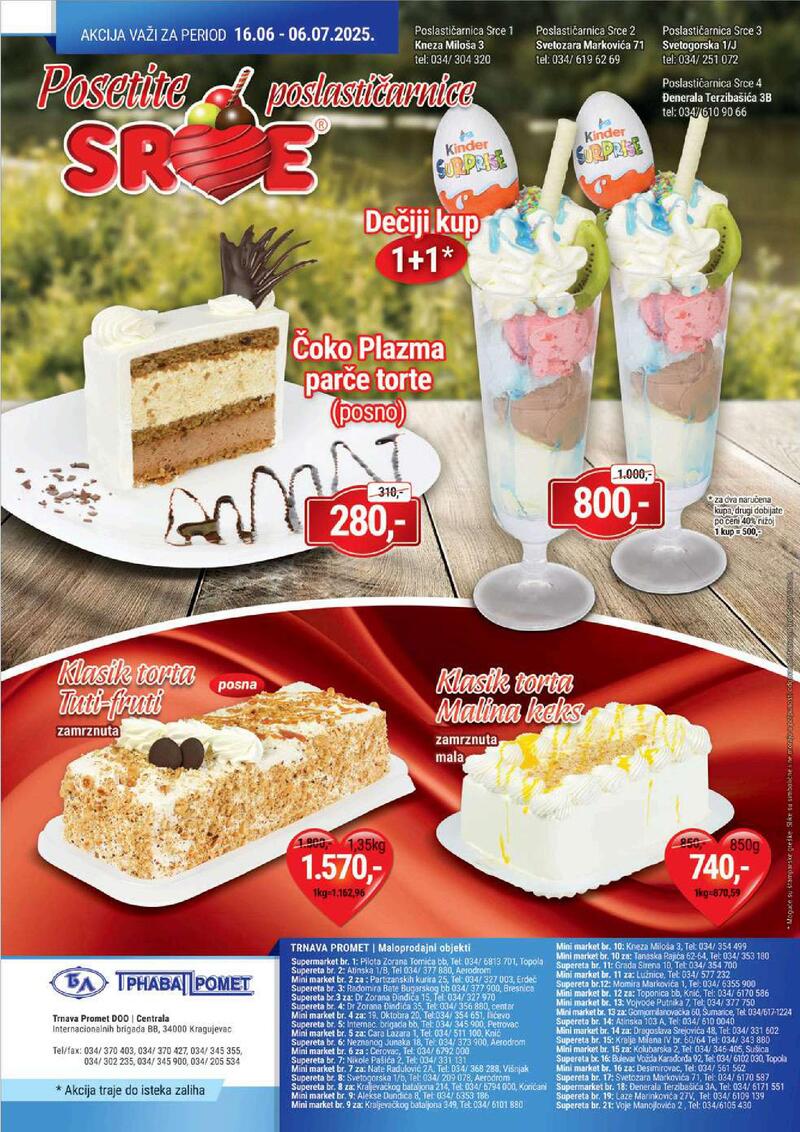 Trnava Promet katalog akcija