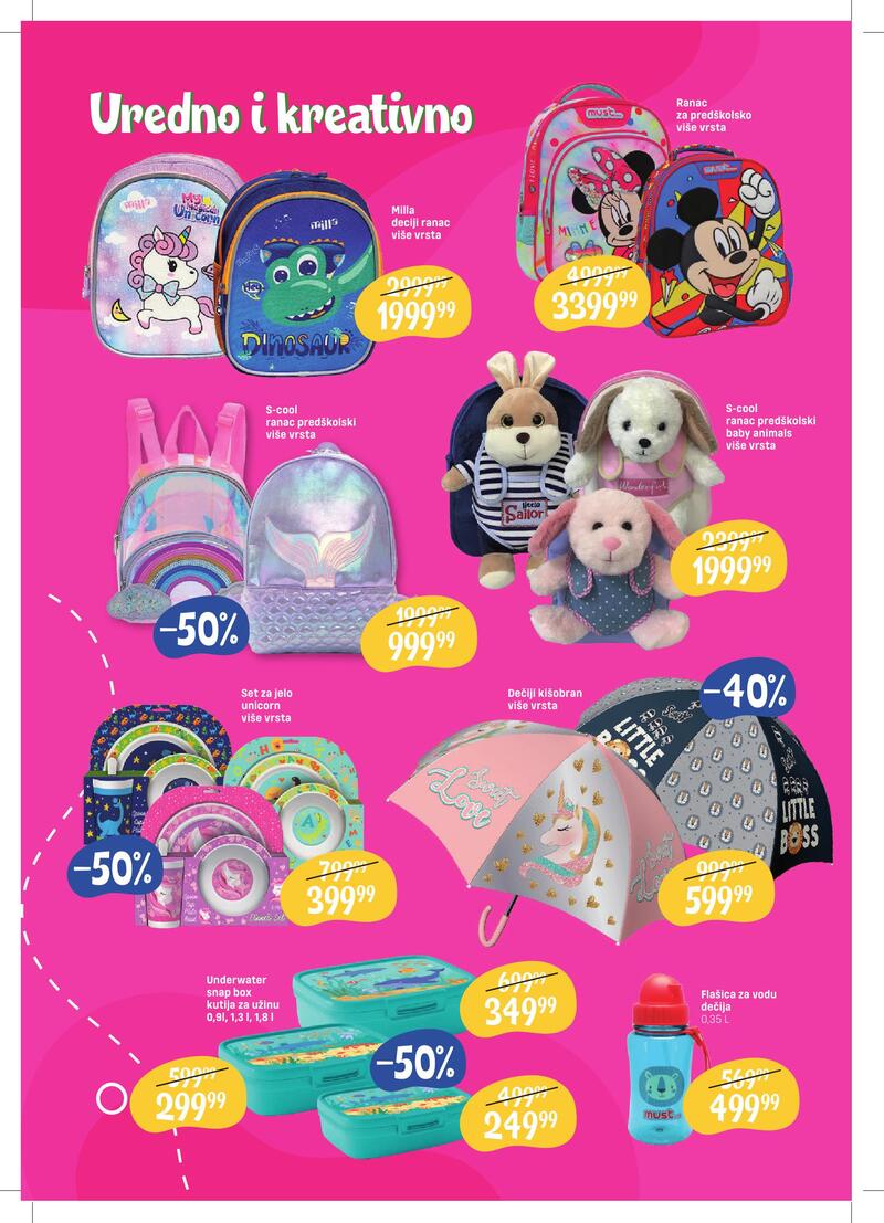 DIS Hipermarket katalog sve što treba kupi za đaka u klupi