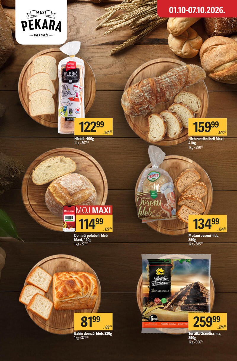 Maxi katalog – Nedeljna akcija