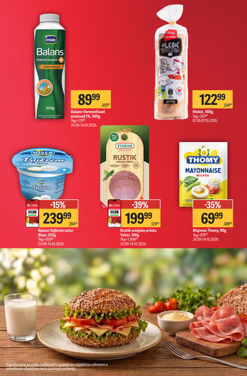 Maxi katalog – Nedeljna akcija