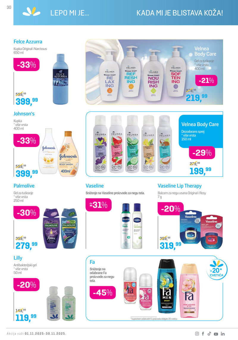 Lilly Drogerie katalog akcija