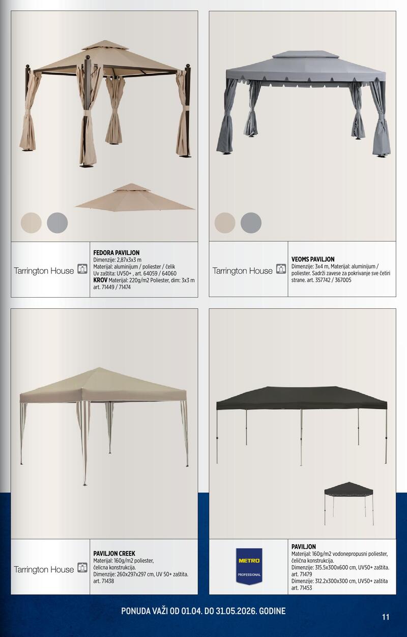 Metro katalog na otvorenom