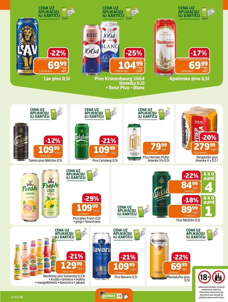 Gomex katalog hrana