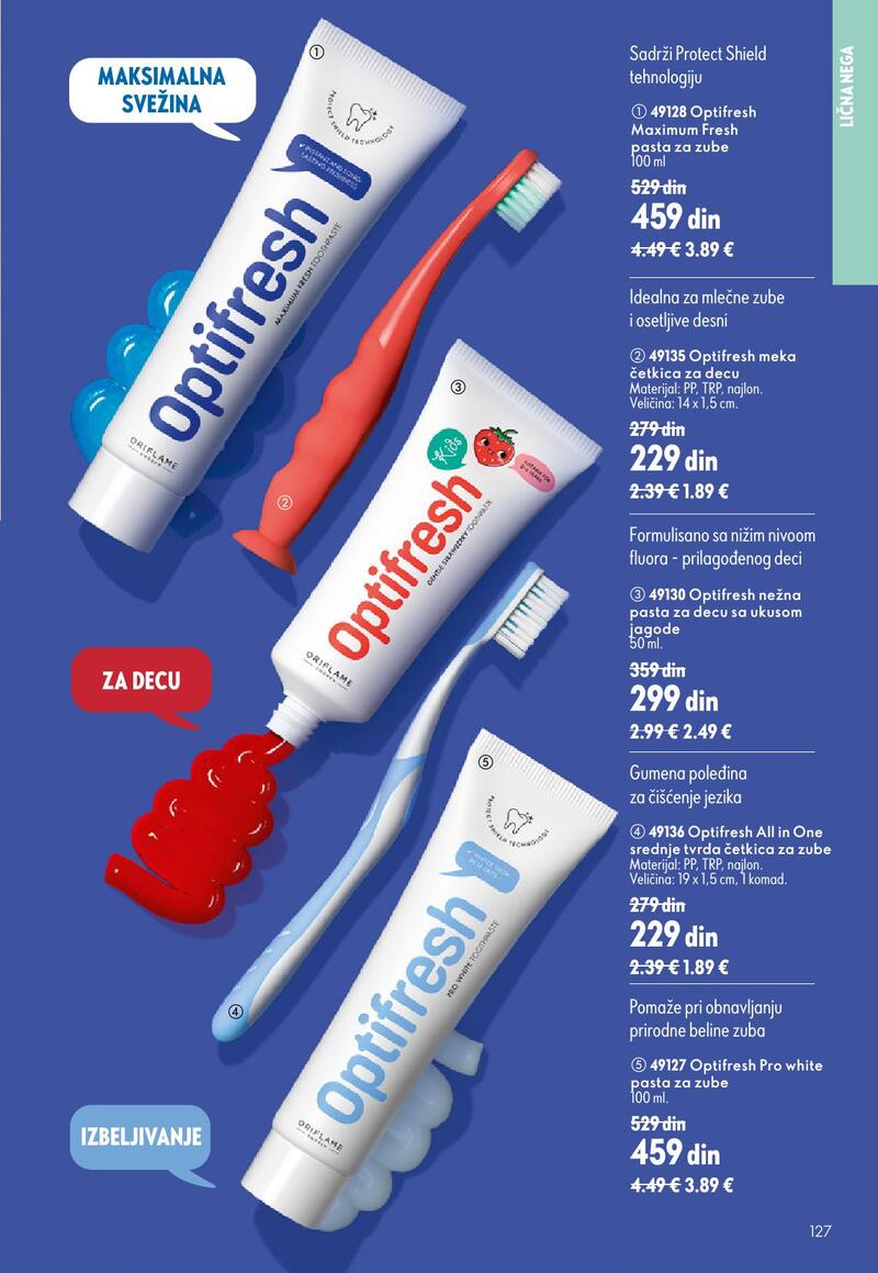 Oriflame katalog akcija