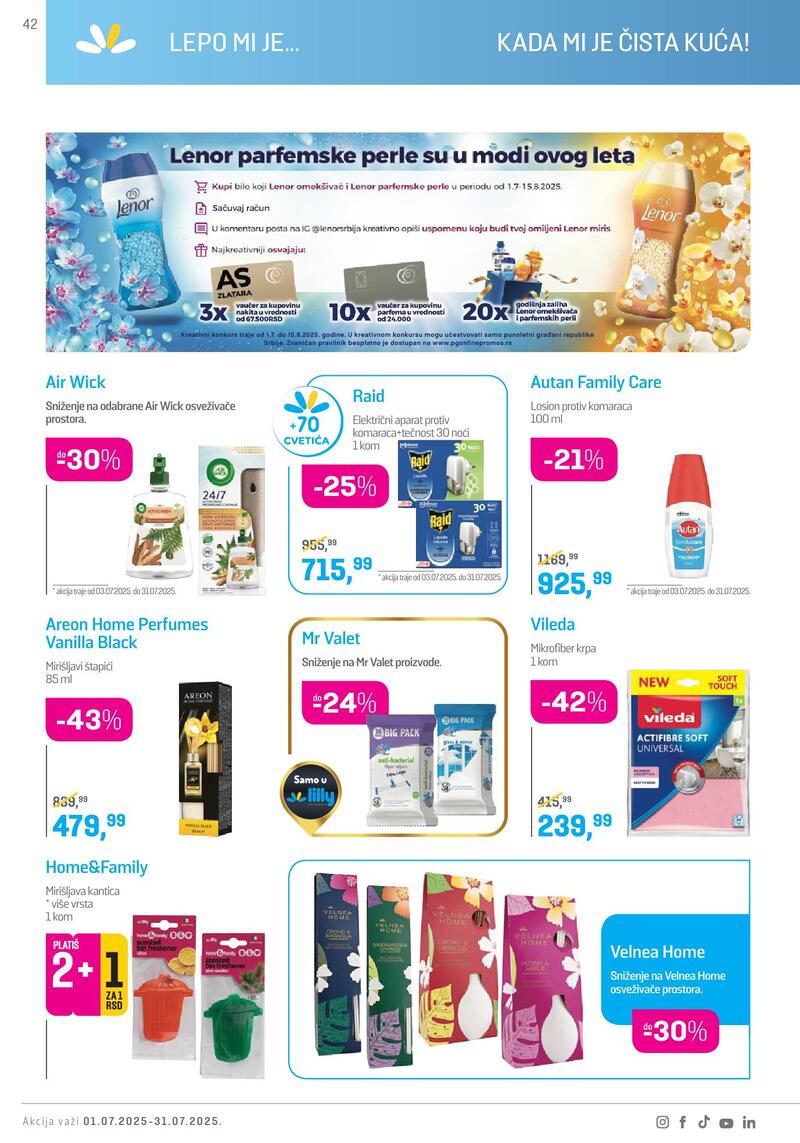 Lilly Drogerie katalog akcija