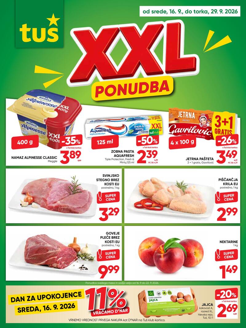 Tuš katalog akcija Redni katalog