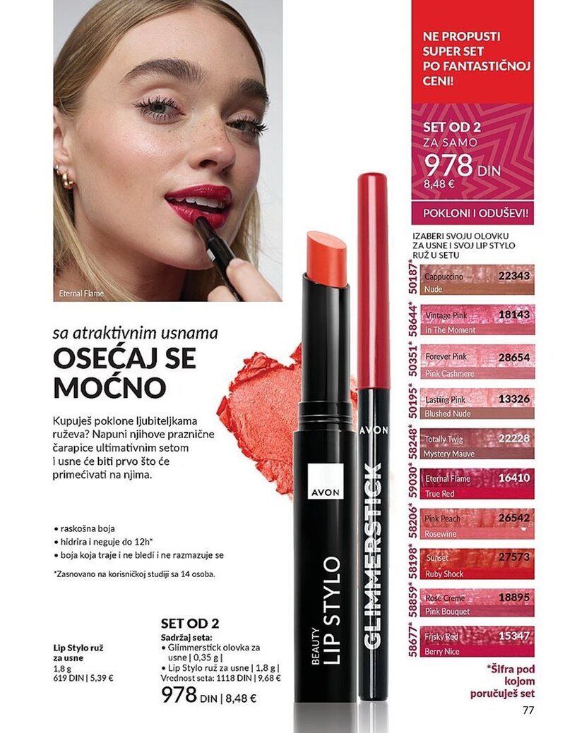 Avon katalog akcija