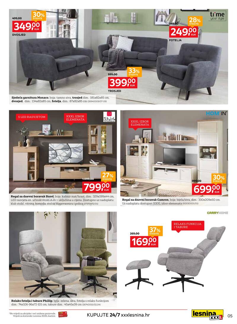 Lesnina XXXL katalog akcija