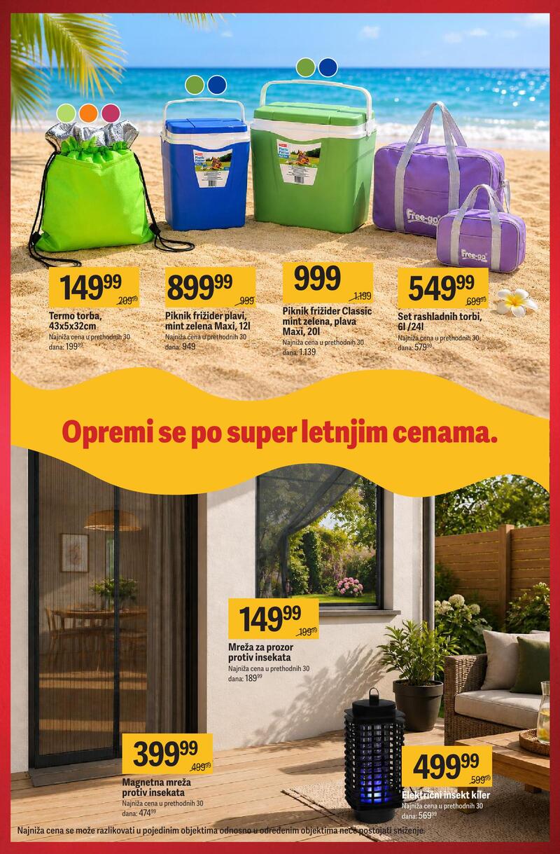 Mega Maxi katalog - Letnja ponuda