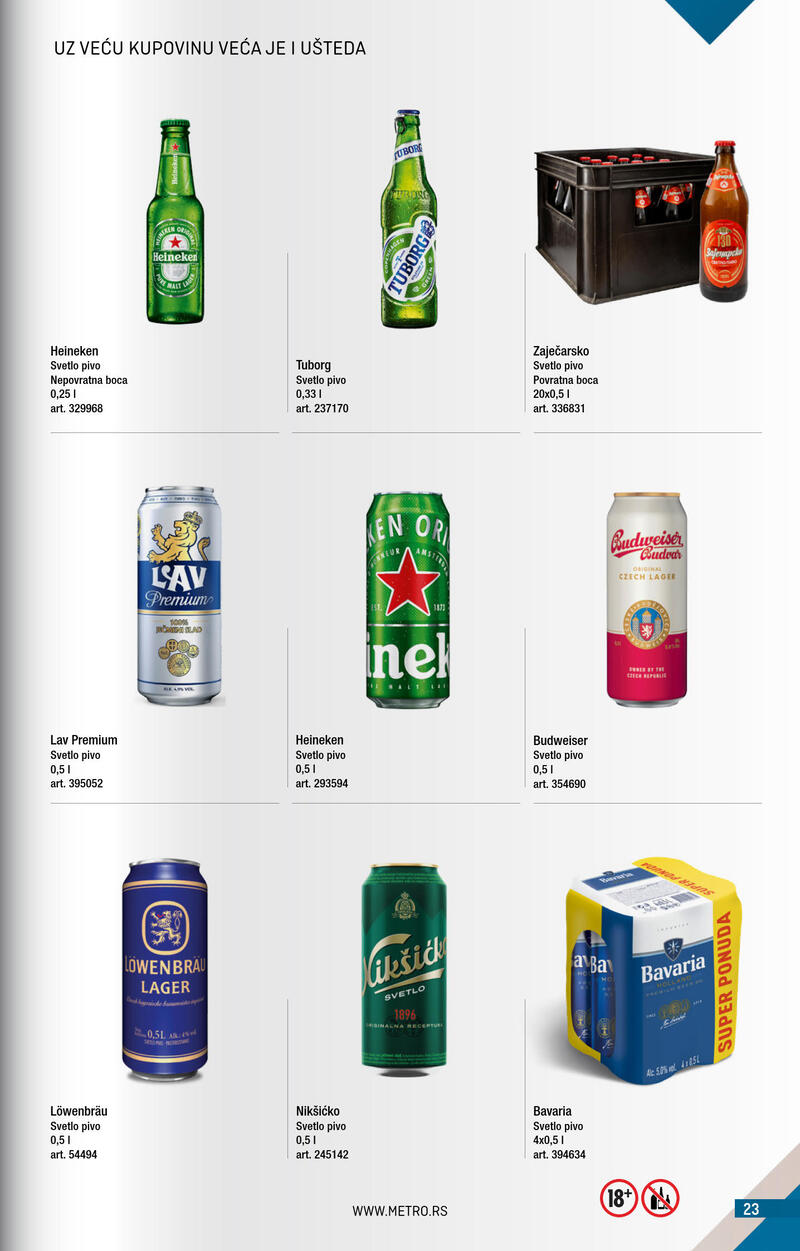 Metro katalog - Kupi više plati manje