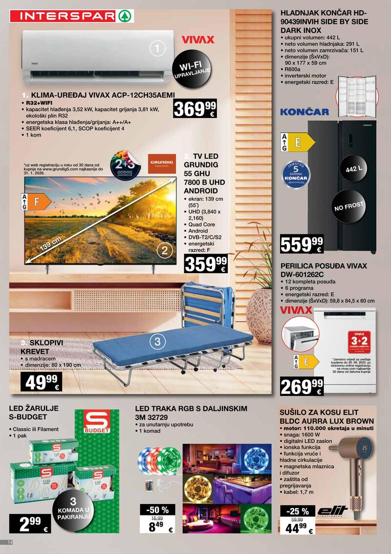 Spar katalog kućanstvo
