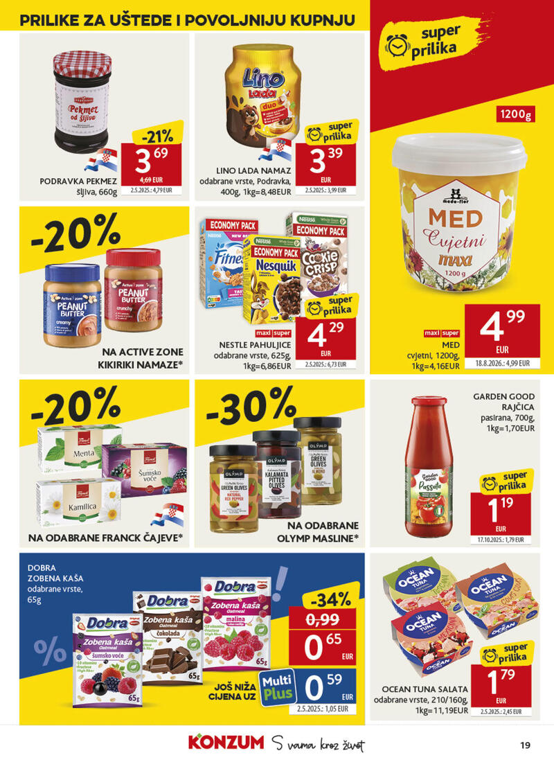 Konzum kataloška akcija