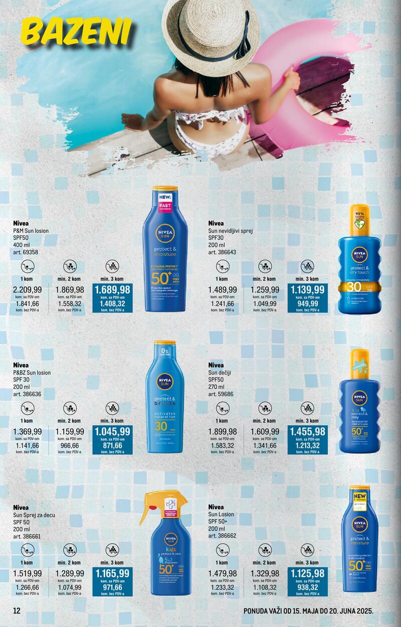 Metro katalog bazeni
