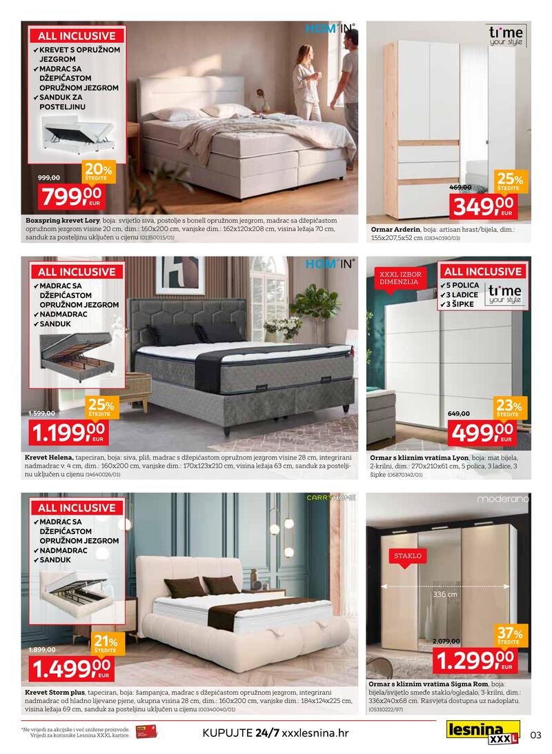 Lesnina XXXL katalog akcija