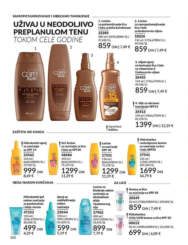 Avon katalog akcija