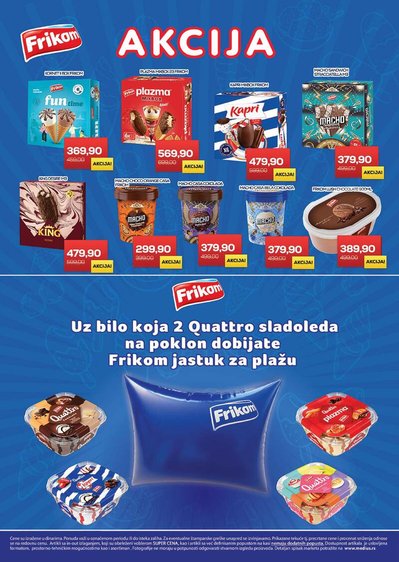 Medius katalog akcija