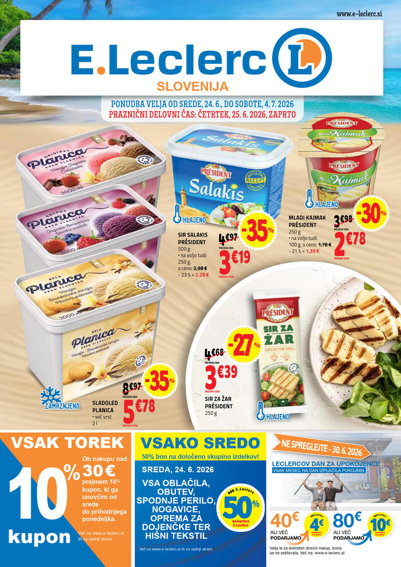 E.Leclerc katalog akcija Spletni katalog
