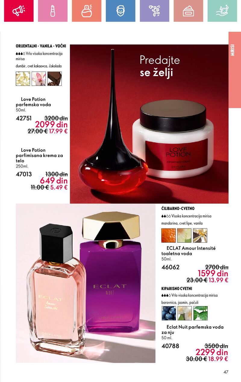 Oriflame katalog akcija