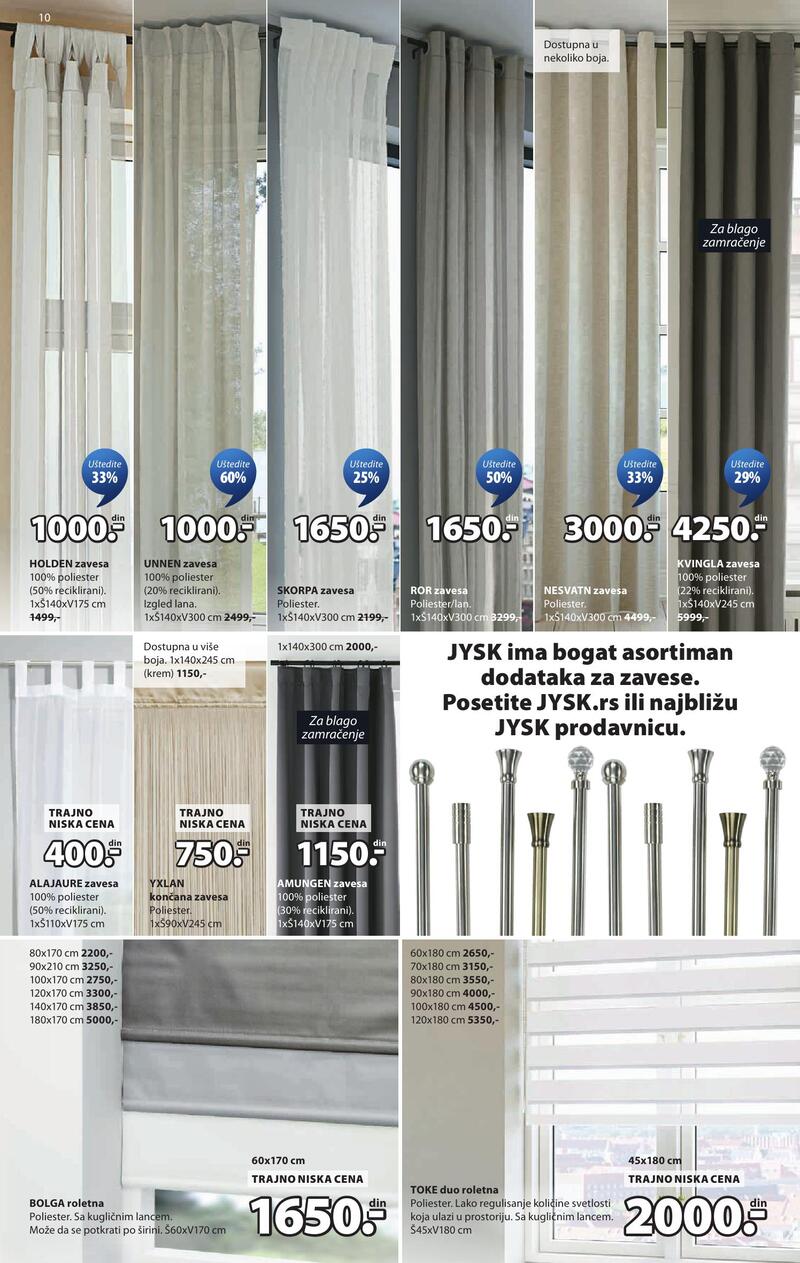 JYSK katalog akcija