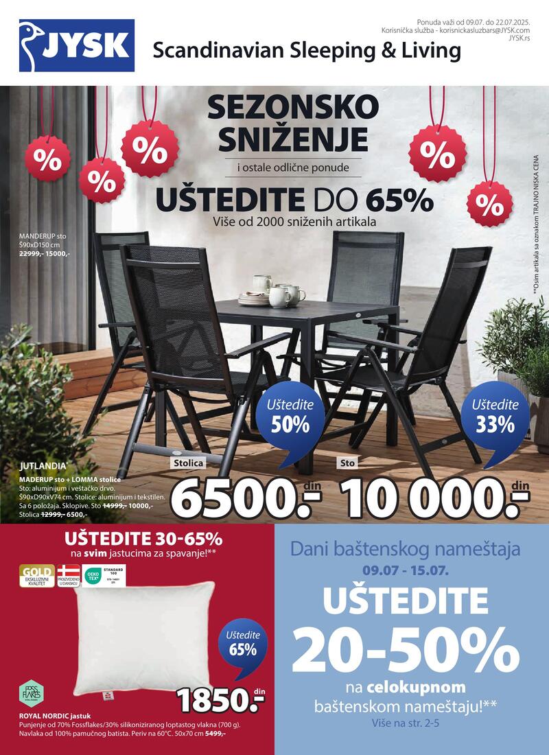 JYSK katalog akcija