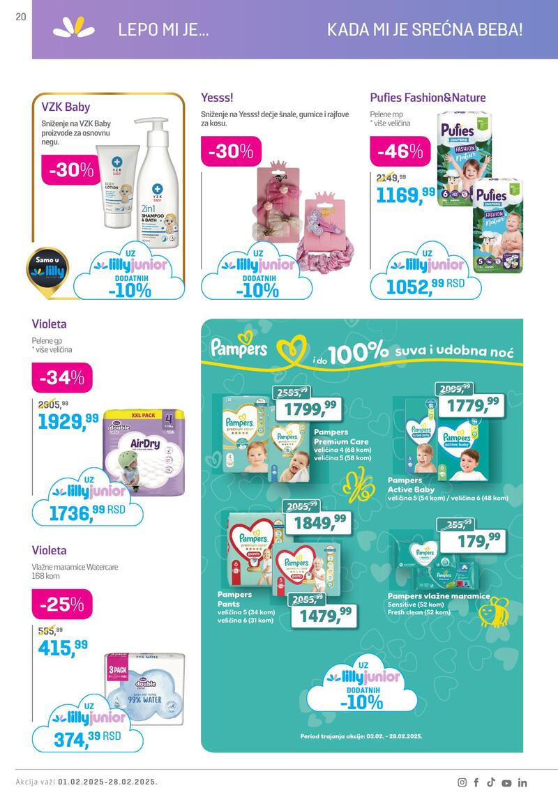 Lilly Drogerie katalog akcija