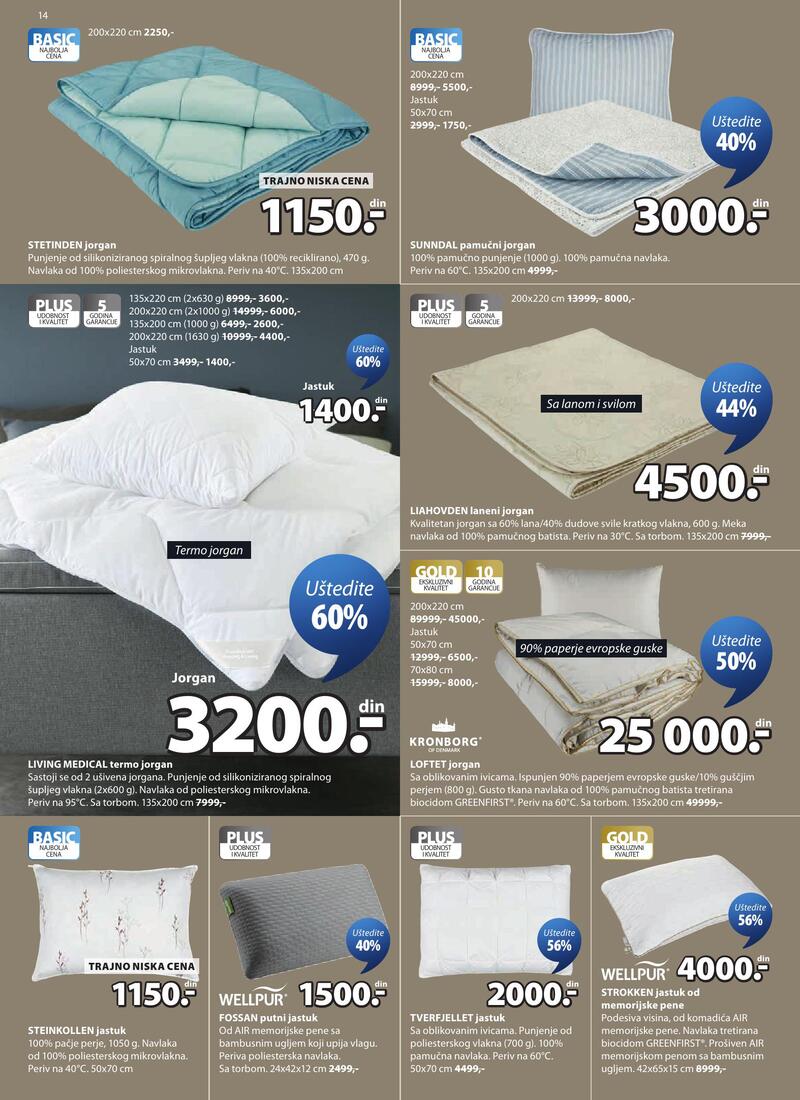 JYSK katalog nameštaj