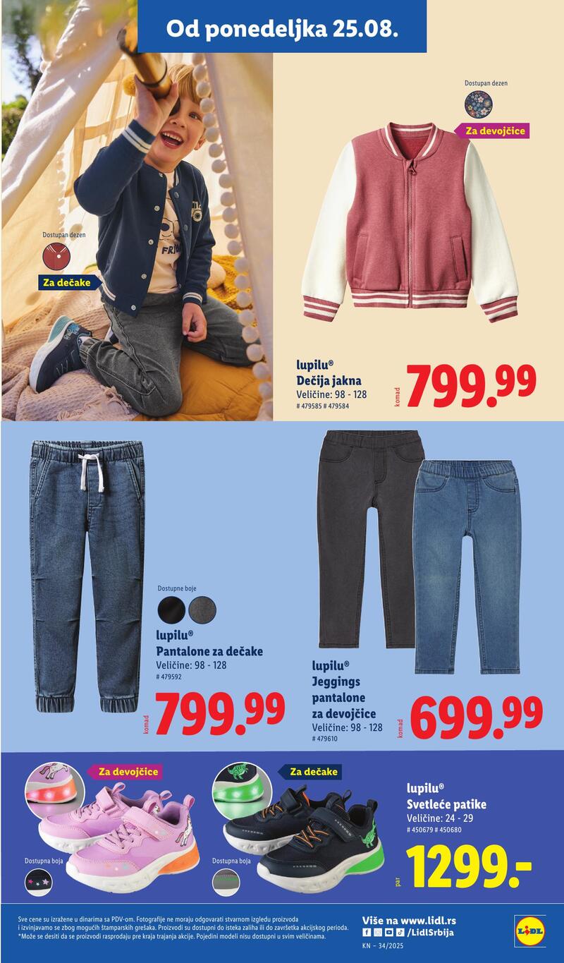 Lidl katalog akcija neprehrana