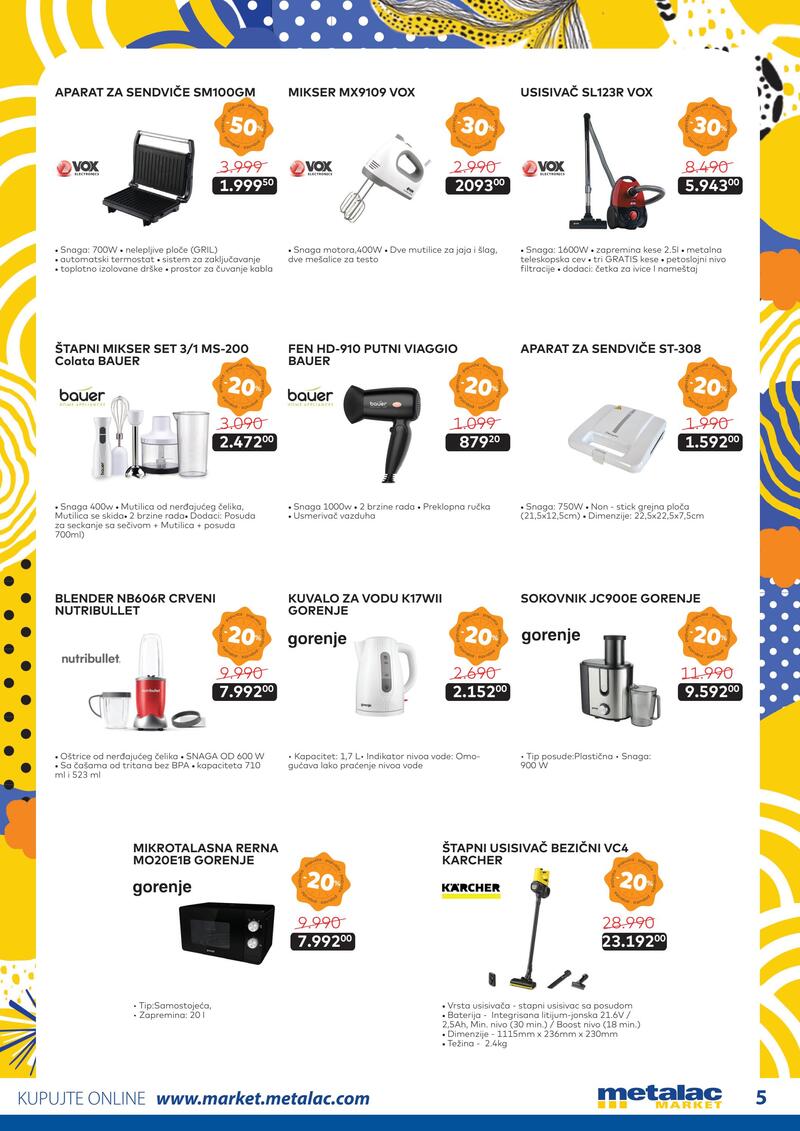 Metalac Market katalog akcija