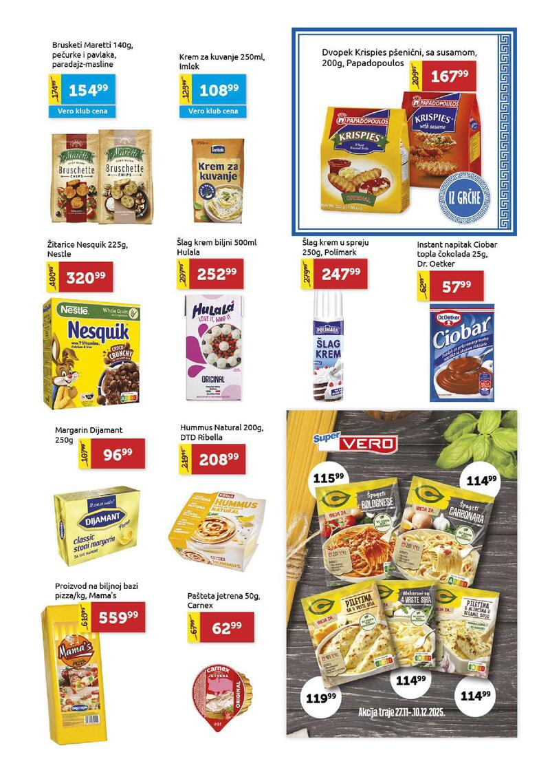 Super Vero katalog akcija
