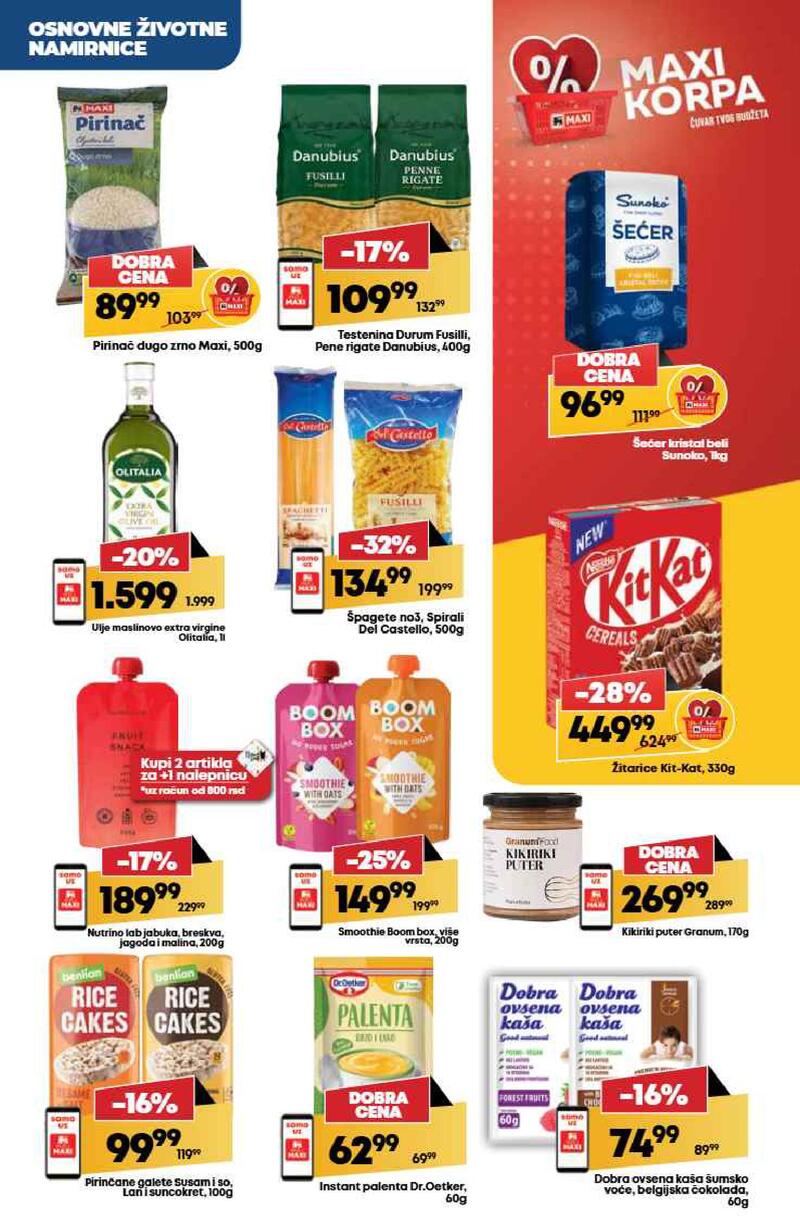 Mega Maxi nedeljna akcija