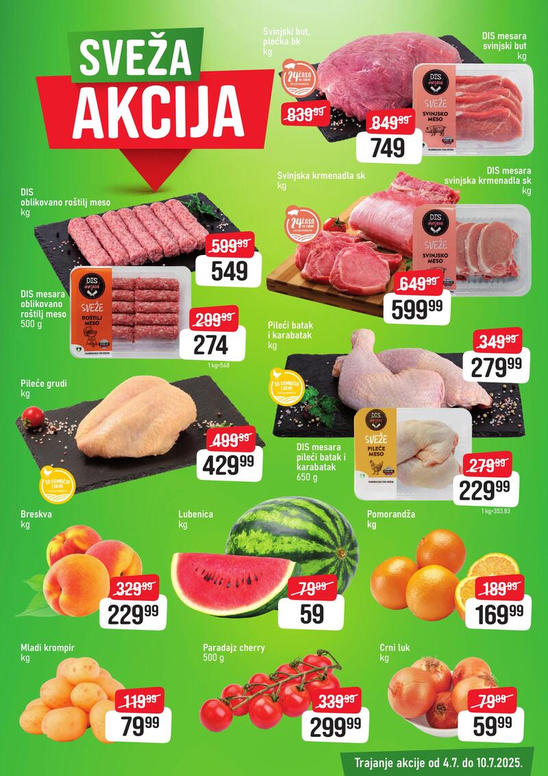 DIS Hipermarket nedeljna akcija