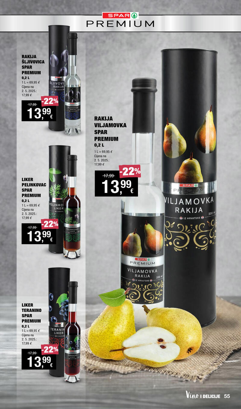 Spar vino i delicije
