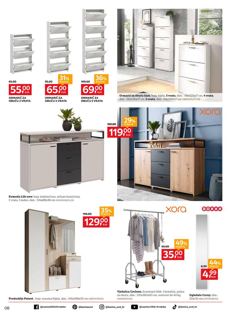 Lesnina XXXL katalog akcija