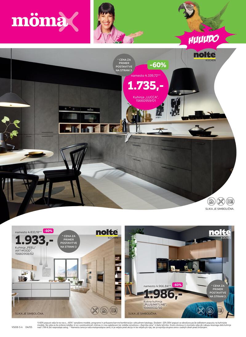 Mömax kuhinje katalog
