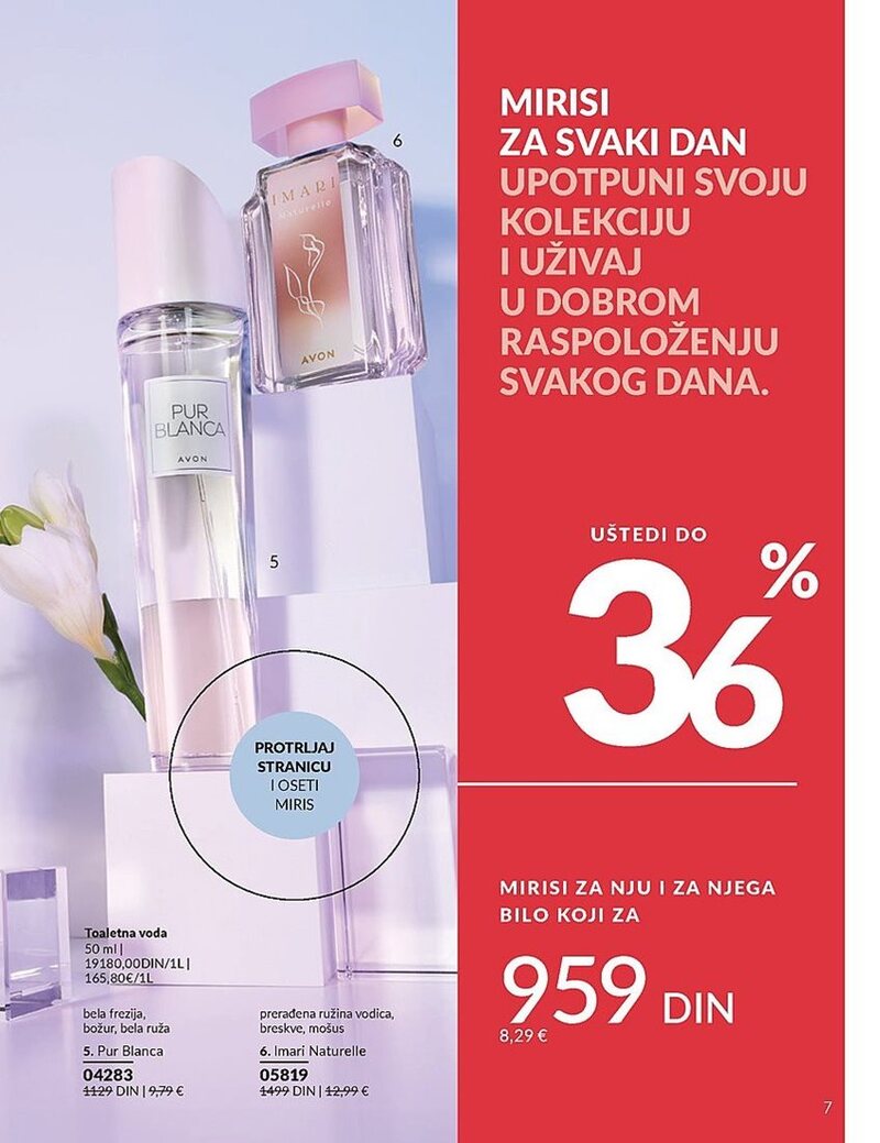 Avon katalog akcija