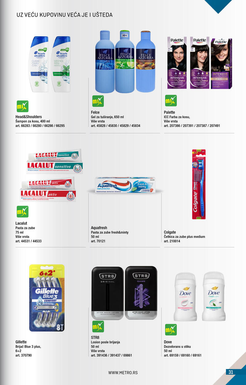 Metro katalog - Kupi više plati manje