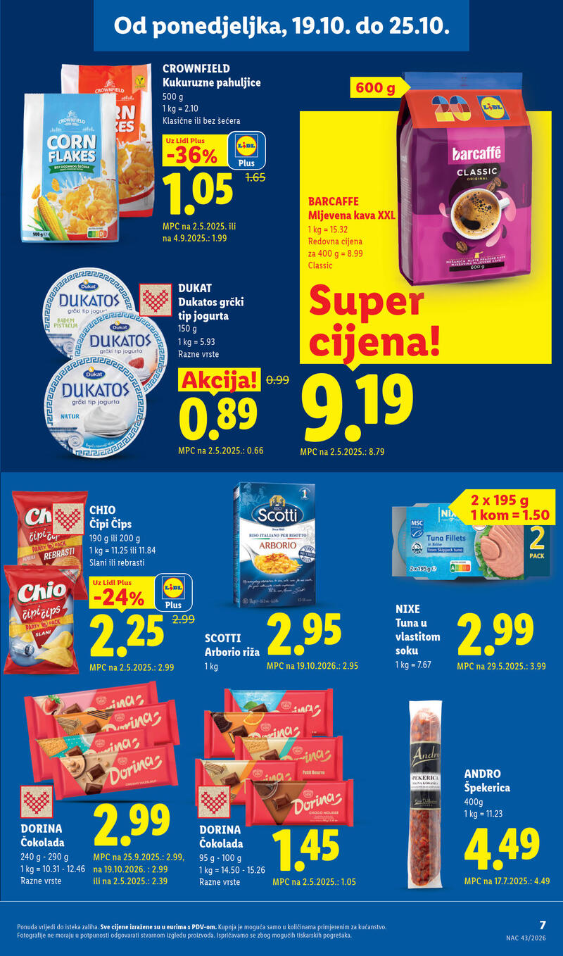 Lidl katalog - Tjedna akcija