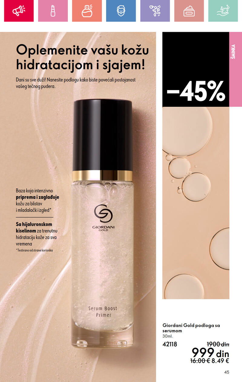 Oriflame katalog akcija