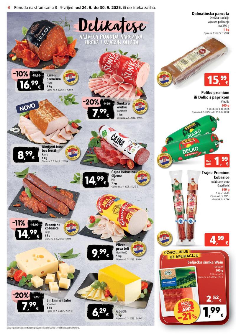 Spar kataloška akcija