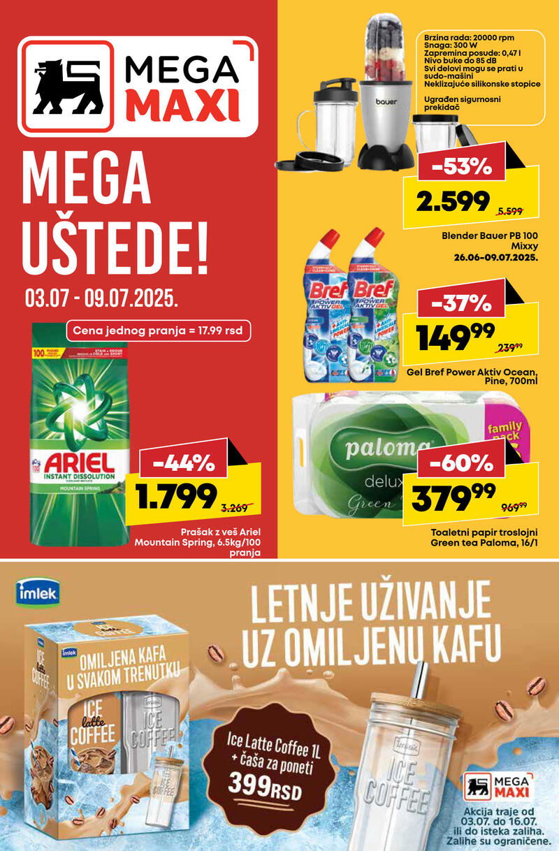 Mega Maxi nedeljna akcija