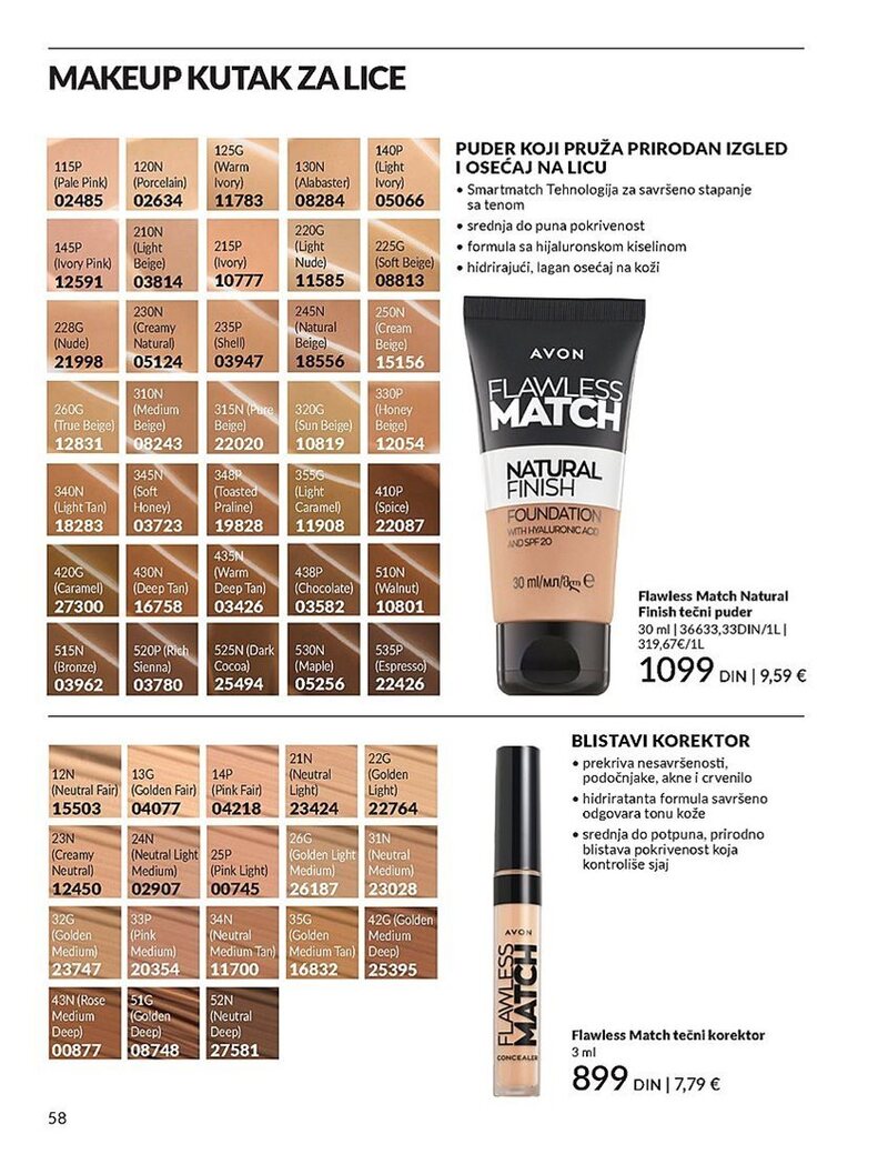 Avon katalog akcija
