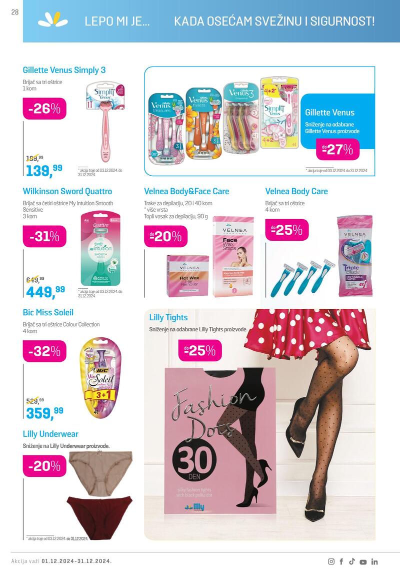 Lilly Drogerie katalog akcija