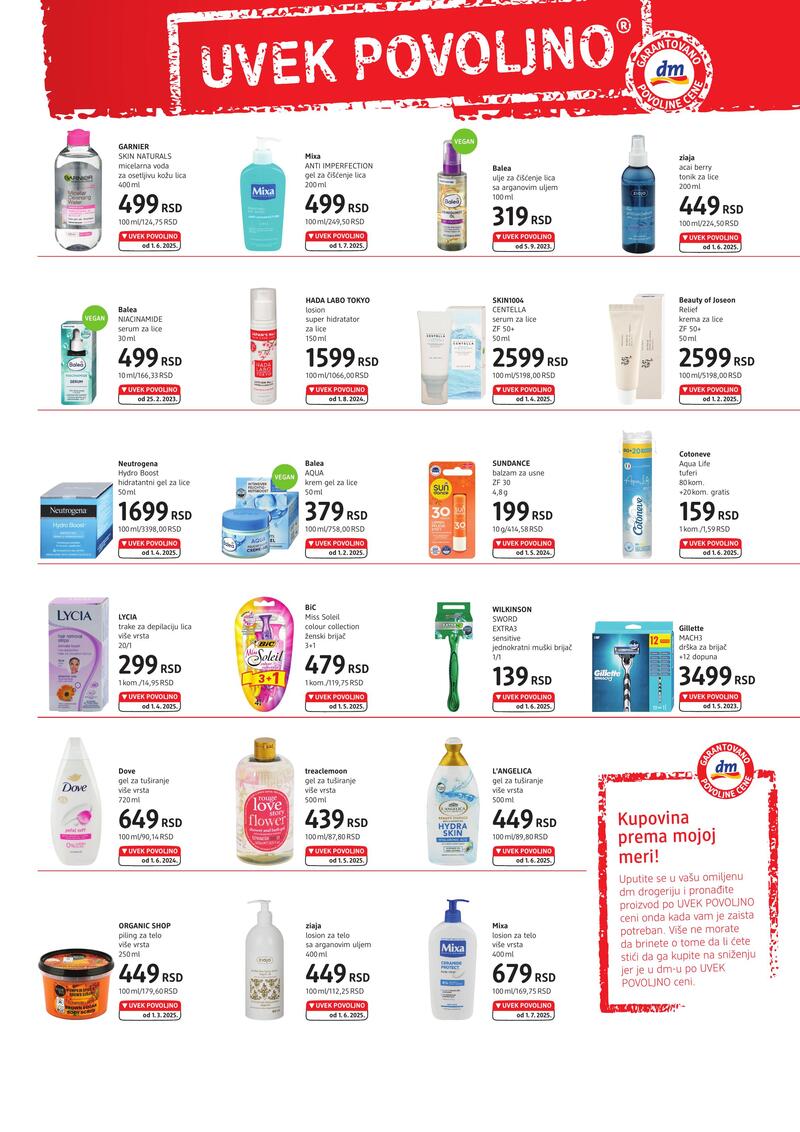 DM Drogerie katalog super cene
