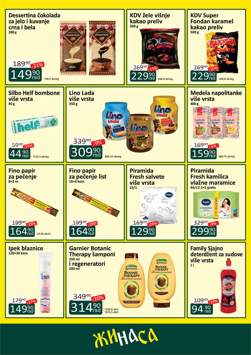 Žinasa katalog - Mesečna akcija