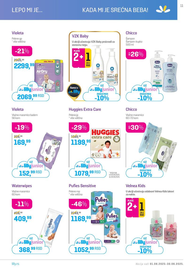 Lilly Drogerie katalog akcija