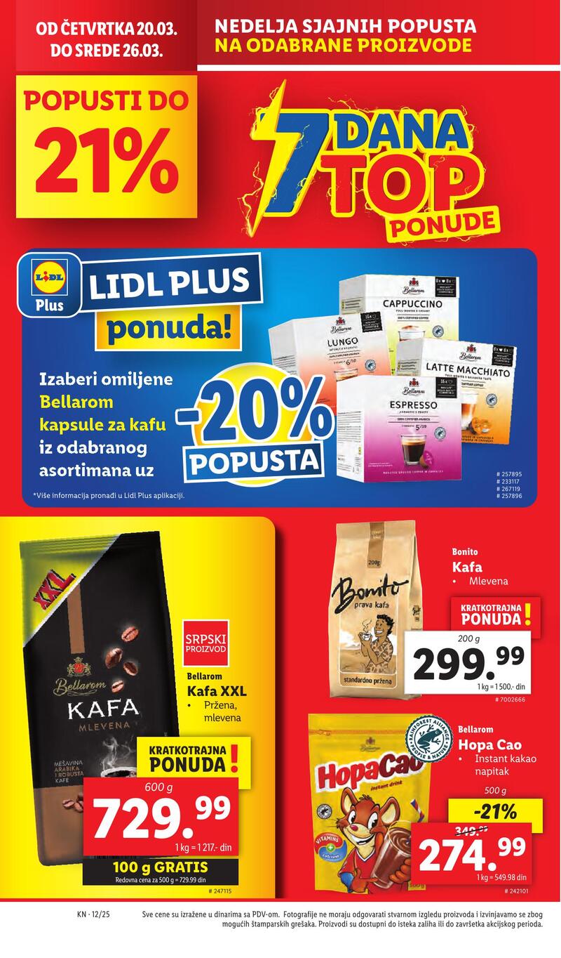 Lidl katalog akcija