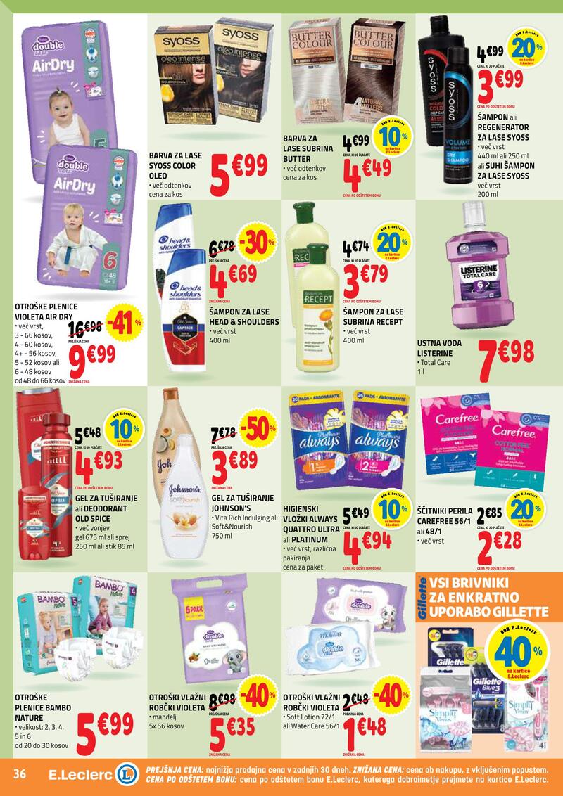 E.Leclerc katalog - Dvotedenska akcija