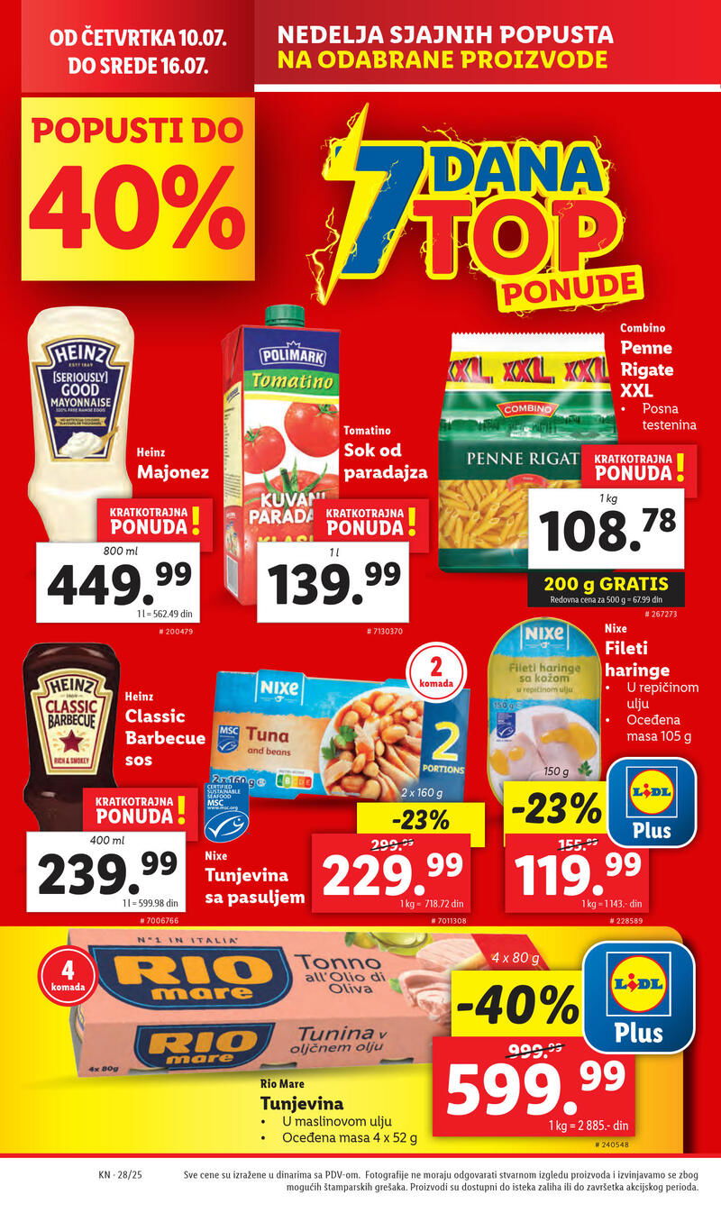 Lidl katalog akcija