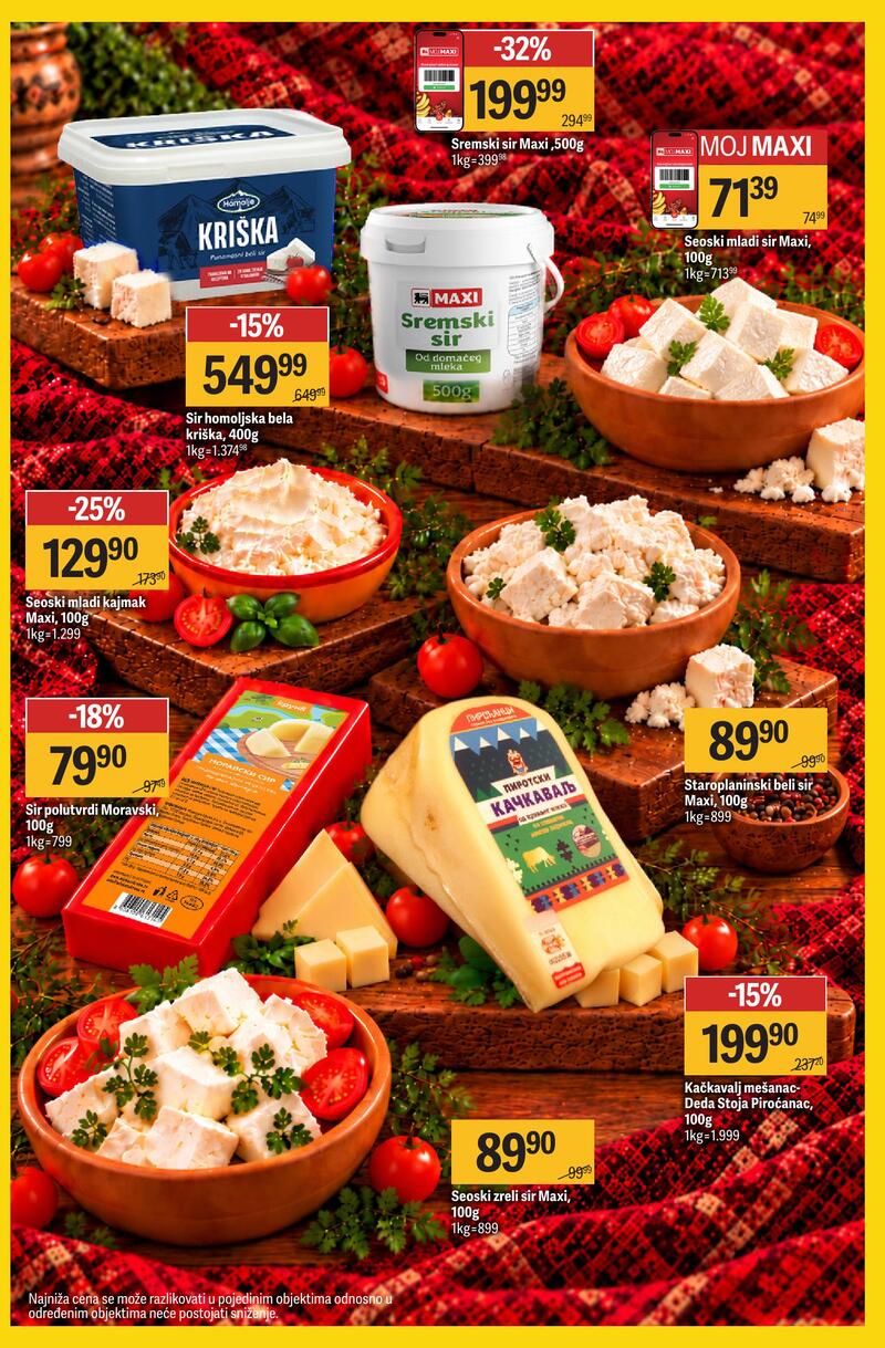 Maxi katalog - Iz naših krajeva, ukusi koje volimo