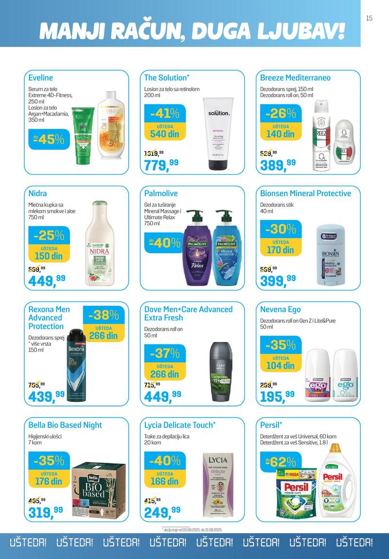 Lilly Drogerie katalog akcija